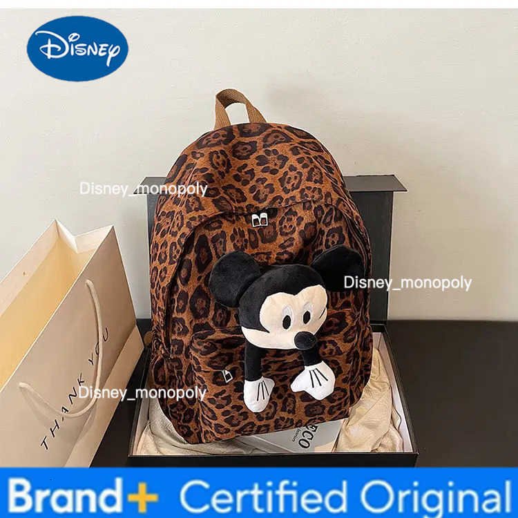 Disney cartoon Mickey Mouse Minnie New Kids Backpack Mini Schoolbag Girls and Boys Cute Shoulder Bag H251225
