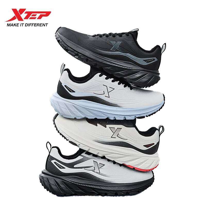 Xtep Male's Cotton Shoes 2025 Winter New Arrival Strong Wrapping Comfortable Lace Up Cushion Durability Sneakers 875419370017 X251225