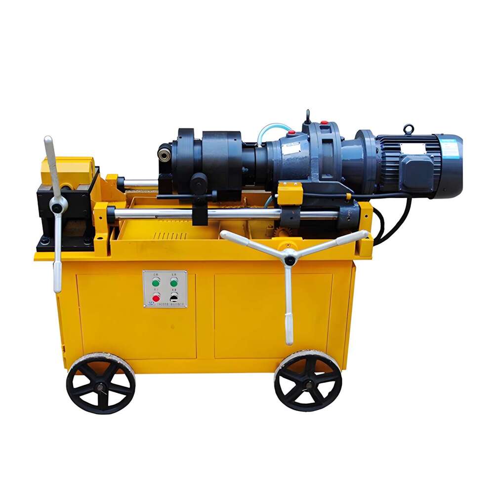 Heavy-Duty Rebar Threading Machine Thread Diameter Dustproof Gearbox