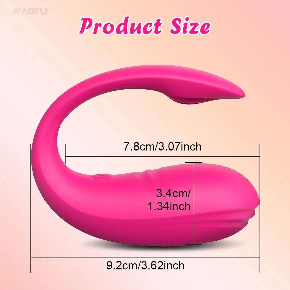 APP Control Vibrating Love Egg Wearable Women Panties Vibrator Vagina G-Spot Stimulator Interaction Adult Sex Toy for Couples 25L122 25L1225