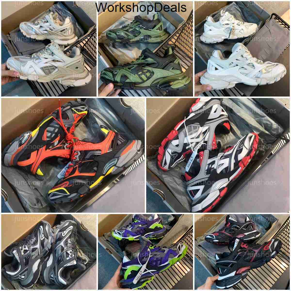 Men Designer Shoes Paris 20 30 40 Sneakers Women Track2 Sneakers Luxury Eva Leather Nonslip Lightweight Sole M Balenciagalies balenciagac balencaga balenciga 0P0A