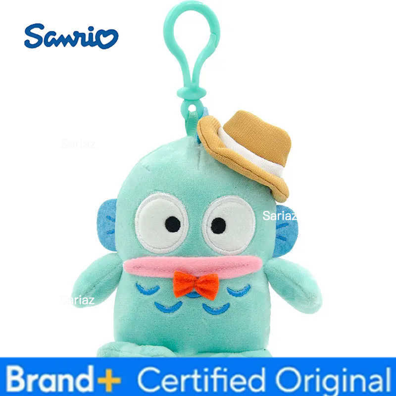 Sanrio Genuine Hangyodon Small Pendant Plush Toy Anime Cartoon Sayuri Super Soft Model Doll Stuffed PP Cotton Kids Birthday Gift H251225