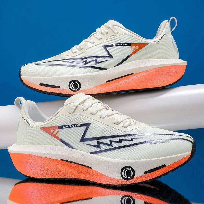 Men's Fashionable Comfortable Sports Shoes - Breathable Fabric Upper, Non-Slip and Wear-Resistant Cushioning Soles, Round-Toe Lace-Up Casual Runn