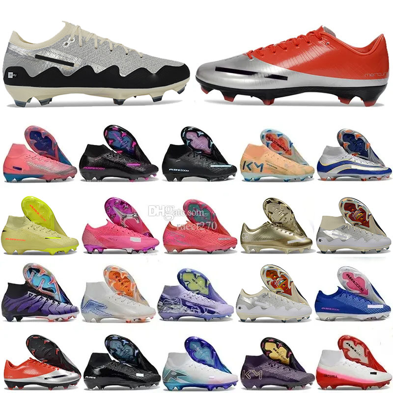 2025 Mbappes95 Cleats Mens Kids Soccer Shoes Cosmic Speed Mercur VAP0RS 16 Super 10 X Elite United Soccer Cleats Dream Speed 009 Grand Purple Football Boots