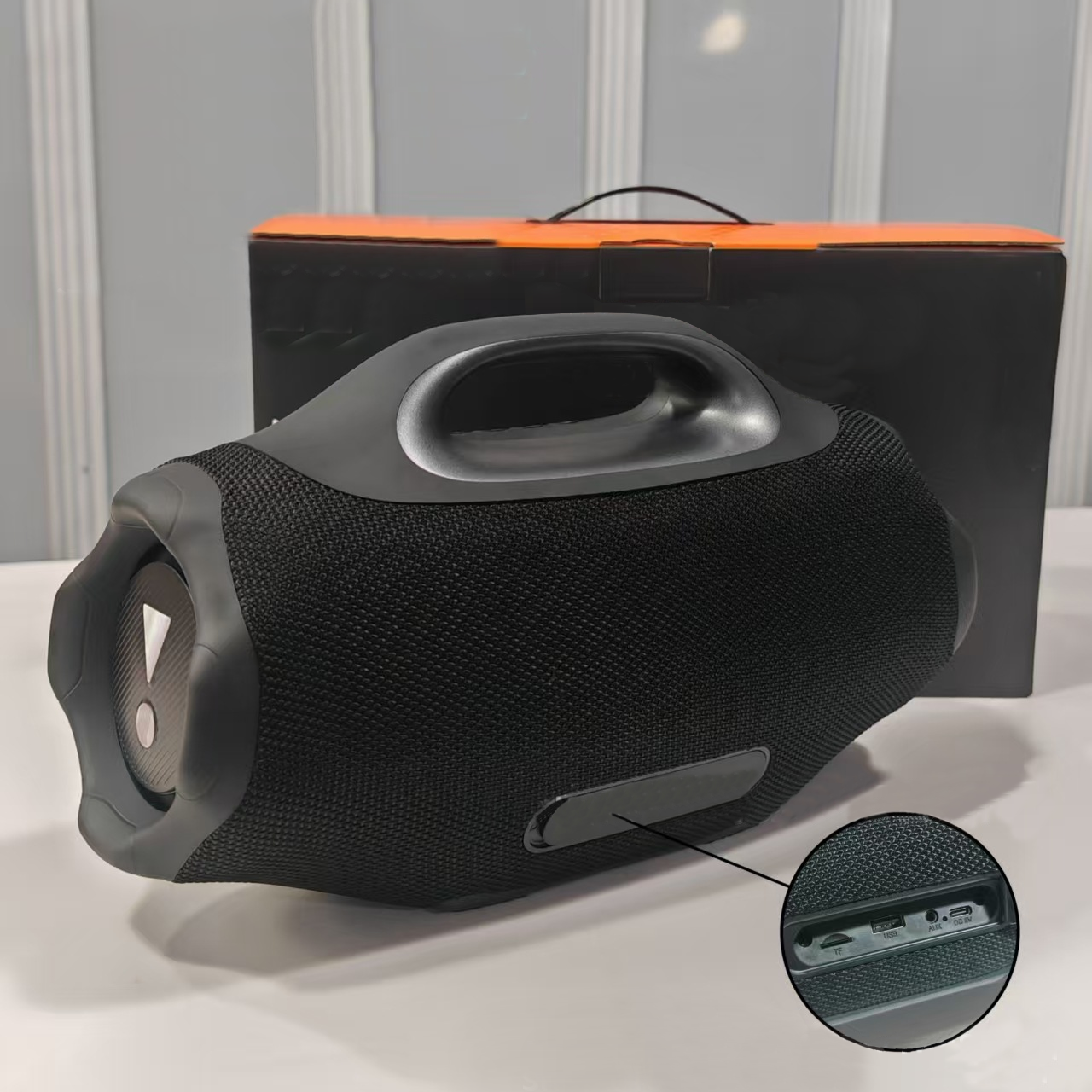 Top quality Speakers Boombox 4 High Quality Bass Waterproof Wireless Bluetooth Audio System with box Speaker