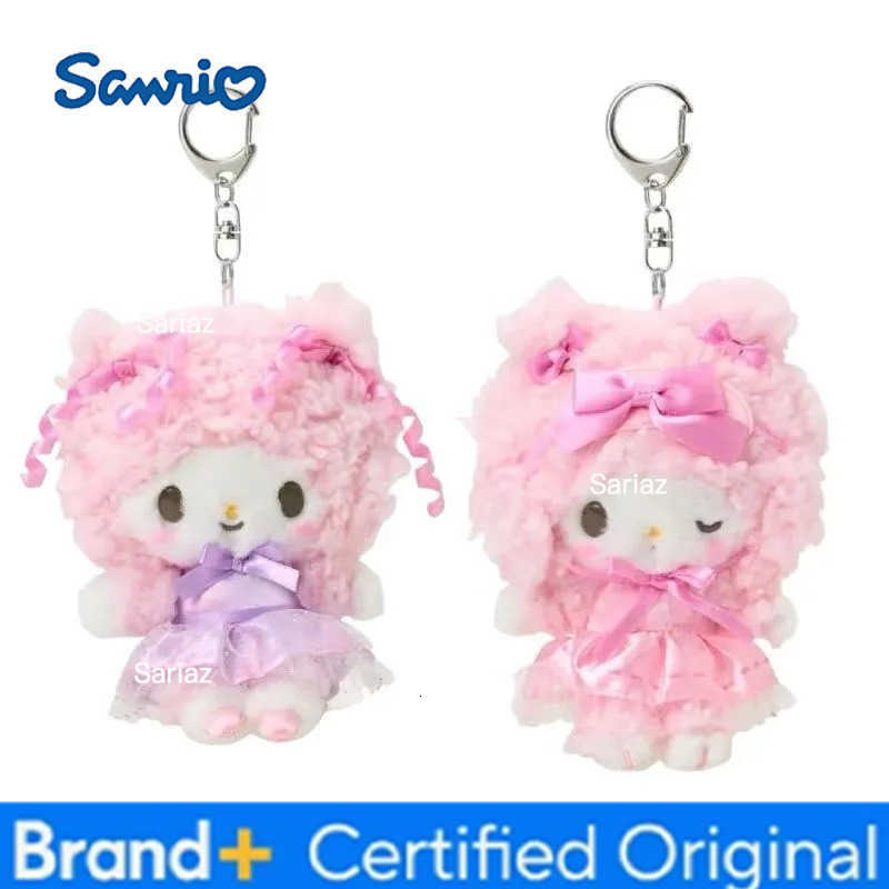 Sanrio Dream birthday Series My Sweet Piano Plushies Lovely My Melody Plush Toys Pendant kawaii winking Lamb Piano Plush Doll H251225