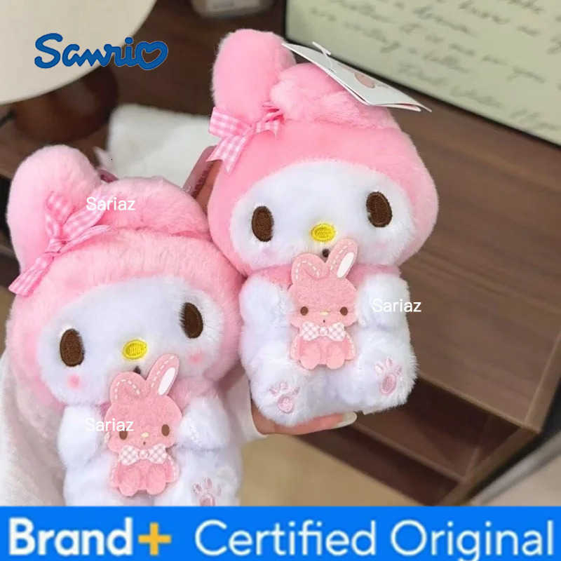 Sanrio Friends Series Pochacco Kuromi plush Toy Keychains Cartoon Hello Kitty My Melody Cinnamoroll Backpack Pendant Girls Gifts H251225
