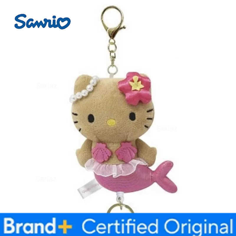 Sanrio Kawaii Long Legs Heiseic Hello Kitty nic Plush Keychain Flower Fairy Mermaid Cartoon Doll Toy Backpack Pendant girl gift H251225