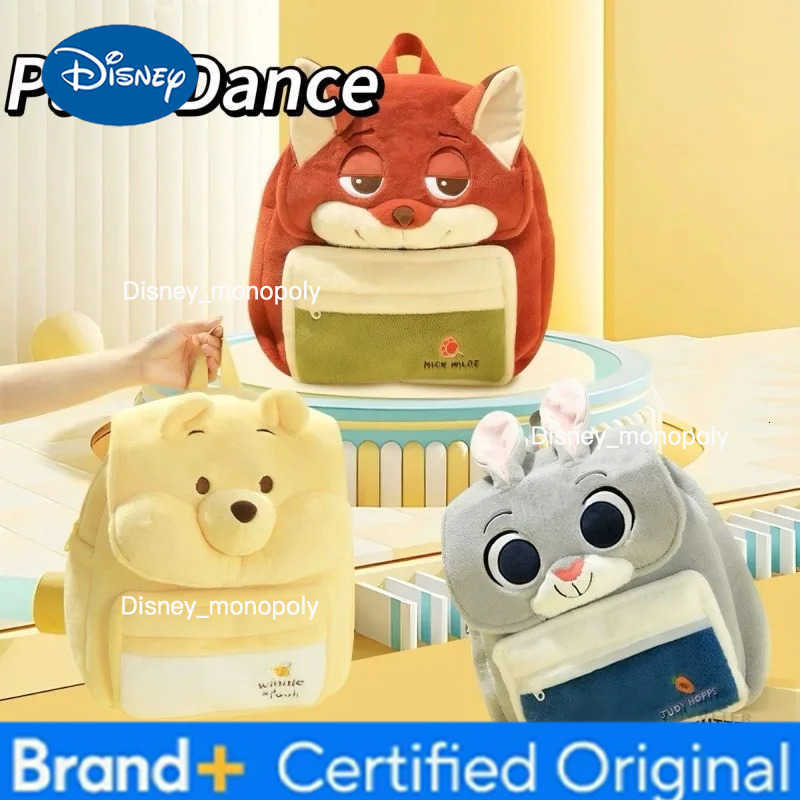 Disney New Zootopia Judy Nick Backpack Cartoon Cute Personality Creative Fashion Large Capacity Student Backpack holiday gift kawaii H251225