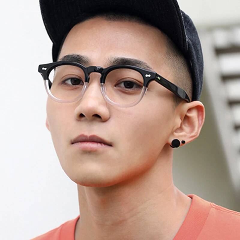 Vintage Round Glasses Men Women Fashion Eyeglasses Shortsight Prescription Eyewear -1.0 -1.5 -2.0 -2.5 -3.0 -3.5 -4.0 -6.0 ddmythur ddmythur