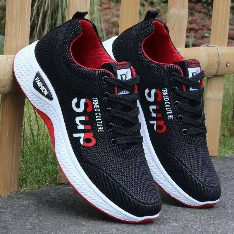 Men Sports Autumn Winter Korean Edition Trend Waterproof Running Tenis Basketball Durable Shock Absorbing Casual Shoes X251225