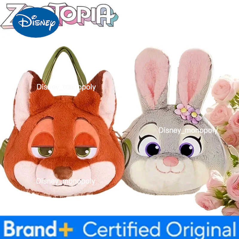 Disney New Zootopia Big-face Backpack Everyday Versatile Cartoon Judy Hopps Shoulder Bag Anime Merchandise Holiday Gift Commuting H251225