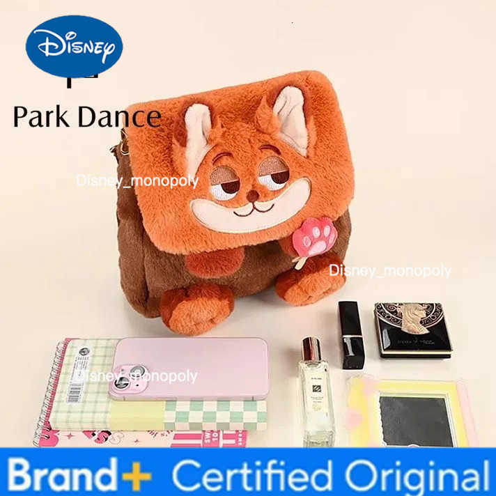 Disney Zootopia cute Judy Hopps backpack Nick Wilde cartoon plush shoulders package large capacity Travel go to work Girls Gift H251225