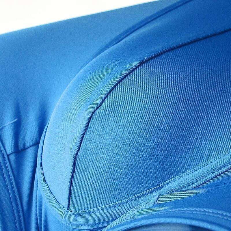 10Pcs/Lot Sexy Shorts Solid Color Breathable for Men's Underwear Comfortable Boxer Male X251225