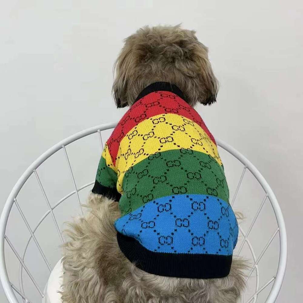 Autumn Winter Pet Trendy Sweater Comfortable Warm Small Medium Dogs Cats Clothes Teddy Bichon Schnauzer Corgi