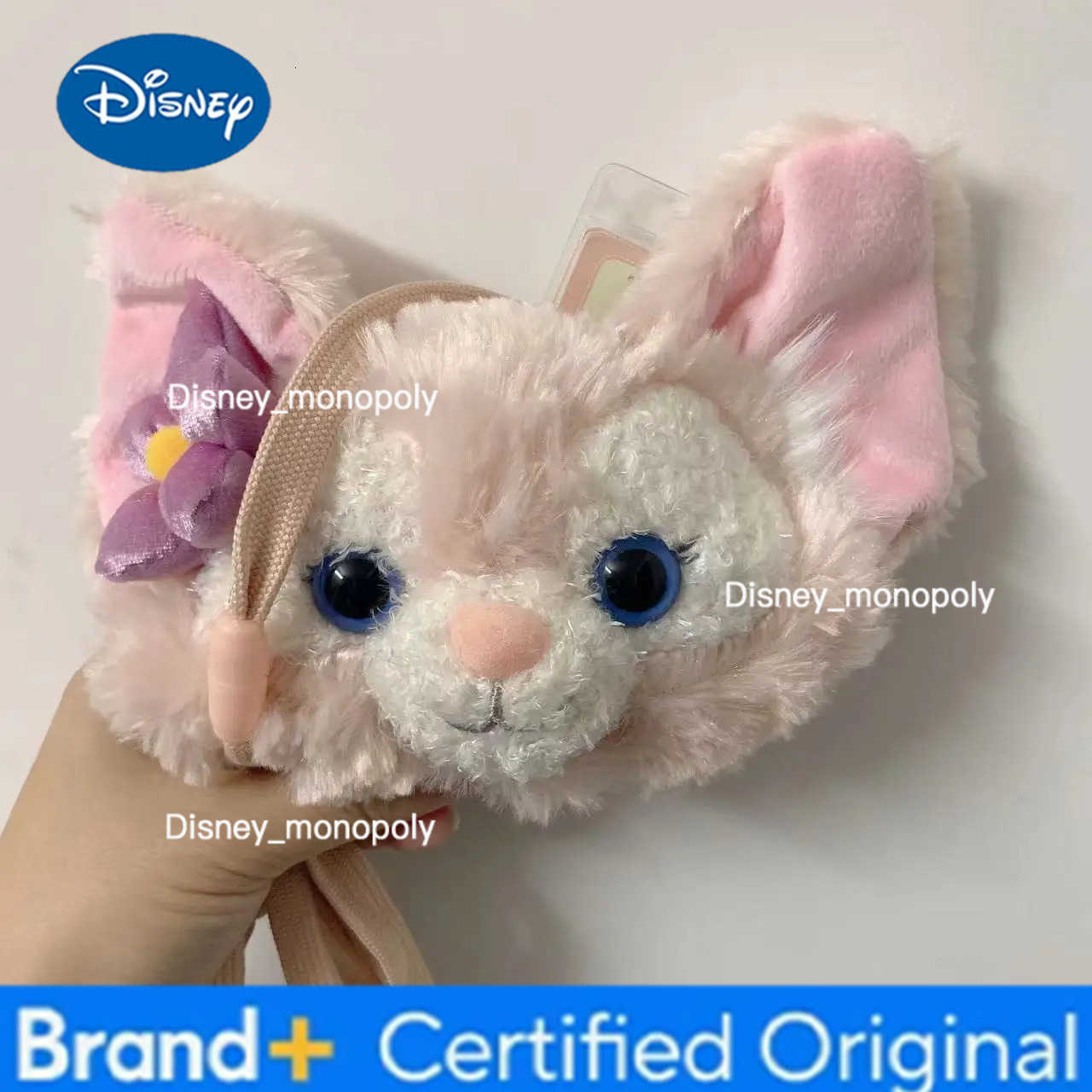 Disney LinaBell Kawaii Coin Purse Bag Cute Cartoon Wallet Card Holder Phone Pendant Girl Heart Keychain Surprise Birthday Gift H251225