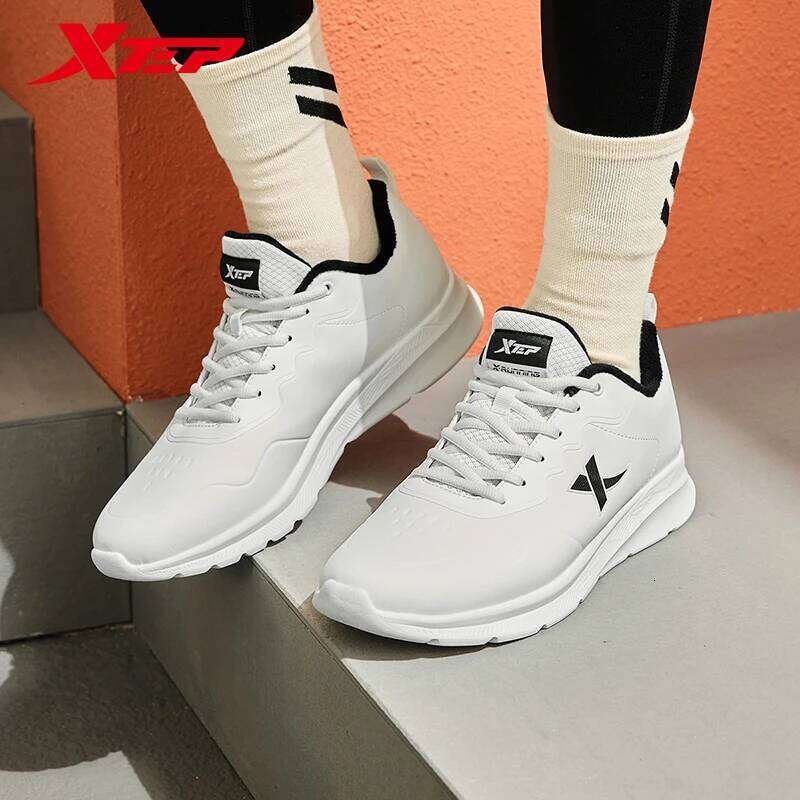 Xtep 9839 Two Version Cotton For Men 2024 Winter Soft Sports Shoes Comfortable Stability Sneakers 876419370045 X251225