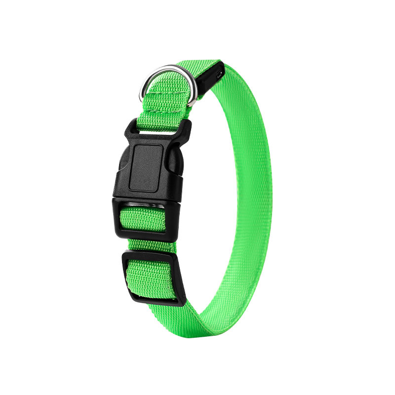 New Arrival LED Glowing Dog Collar USB Rechargeable Pet Collar Anti Lost Hot Selling for Dogs