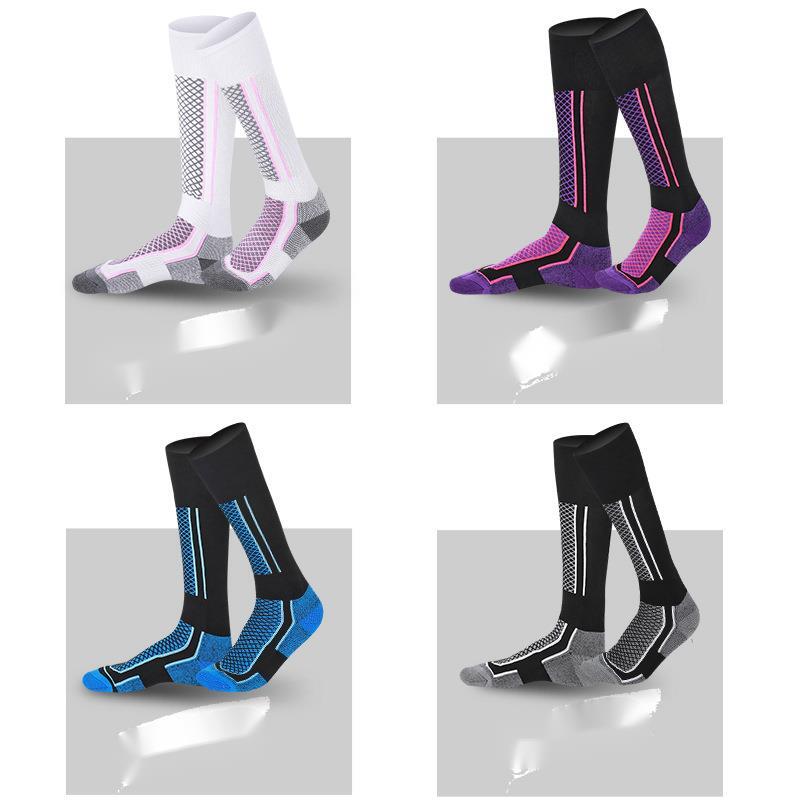 5Pairs Equestrian Socks For Men And Women Sweat-Absorbent And Breathable Riding Socks High Tube Knight Sports Socks Long Tube Socks Thickened Towel Bo