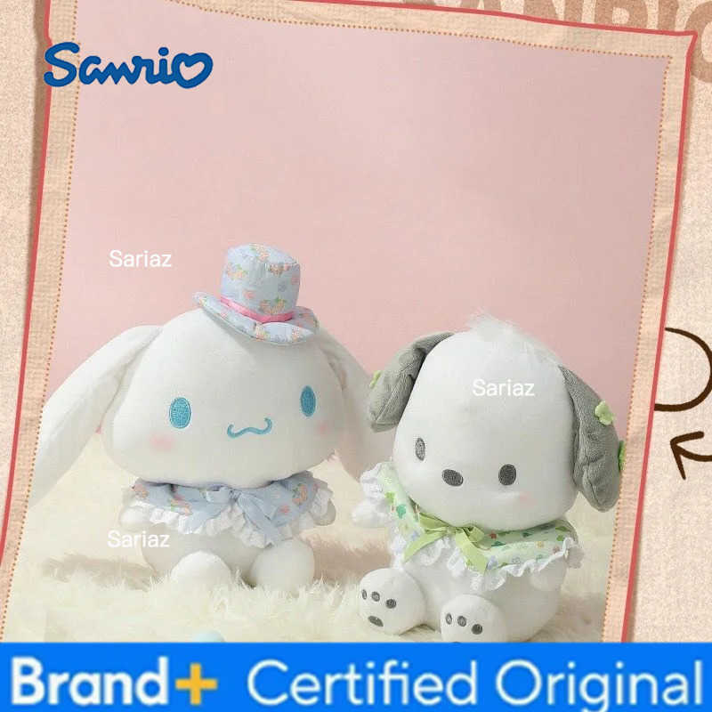 Sanrio Pochacco Kuromi Melody Plush Toys Cute Cartoon Lovely Stuffed Soft Dolls Toys Home Car Sofa Decoration Plush Pillow H251225