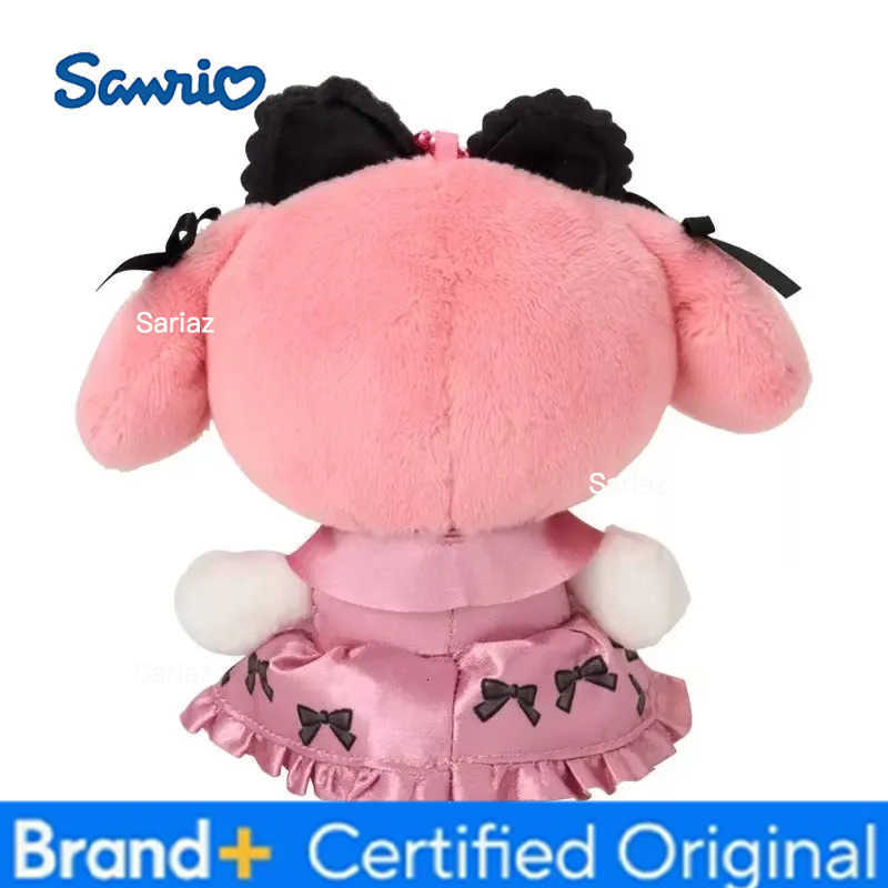 Sanrio Cute Cartoon Kawaii Sanrioed 50th Anniversary Lolita Series My Melody Plush Doll Keychain Bag Pendant Toy Gift H251225