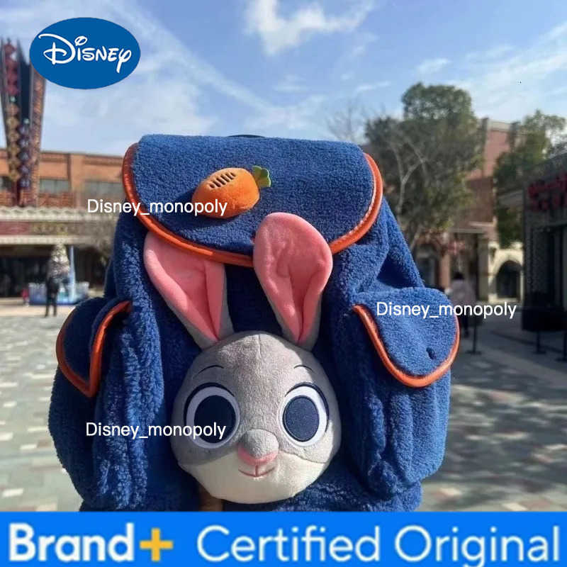 Disney new bag Zootopia Judy Hopps big face and shoulders cute gift school bag large capacity kawaii girl student holiday gift H251225