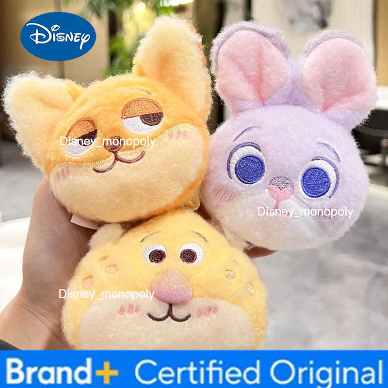 Disney Nick Fox Plush Toy from Zootopia Crazy Animal City Hanging Ornament Christmas Eve Gift for Kids H251225