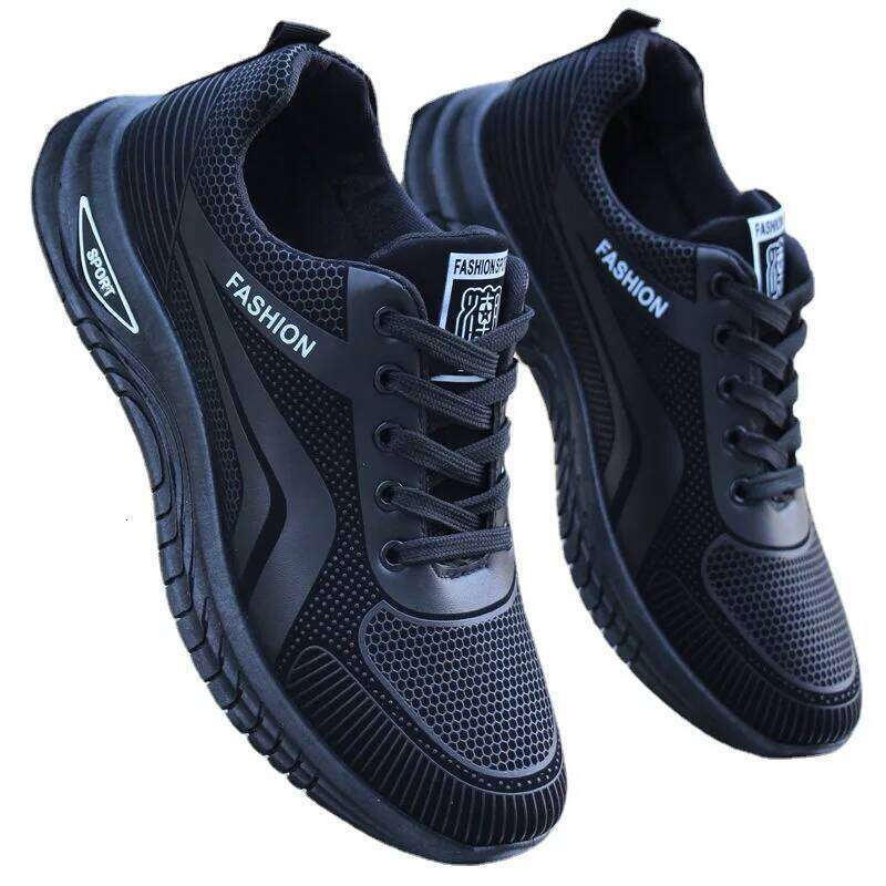 Men's Casual Sneakers New Breathable Sports Male Spring Fashion Antislip Wear-resisting Running Trainers Outdoor Men Shoes X251225