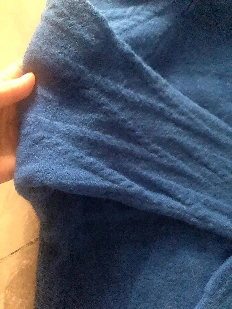 Fall Winter Knitted 2 Piece Sets Half Turtleneck Soft Sweater Outfit Casual Wide Leg Pant Suits Korean Solid Warm Tracksuit 251225