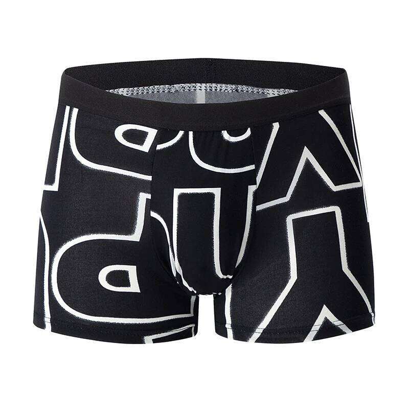 5/10 Pcs Men's Fashionable Printed Multi-color Combination Youth Casual Sports Underwear Boxer Shorts Home Pant X251225