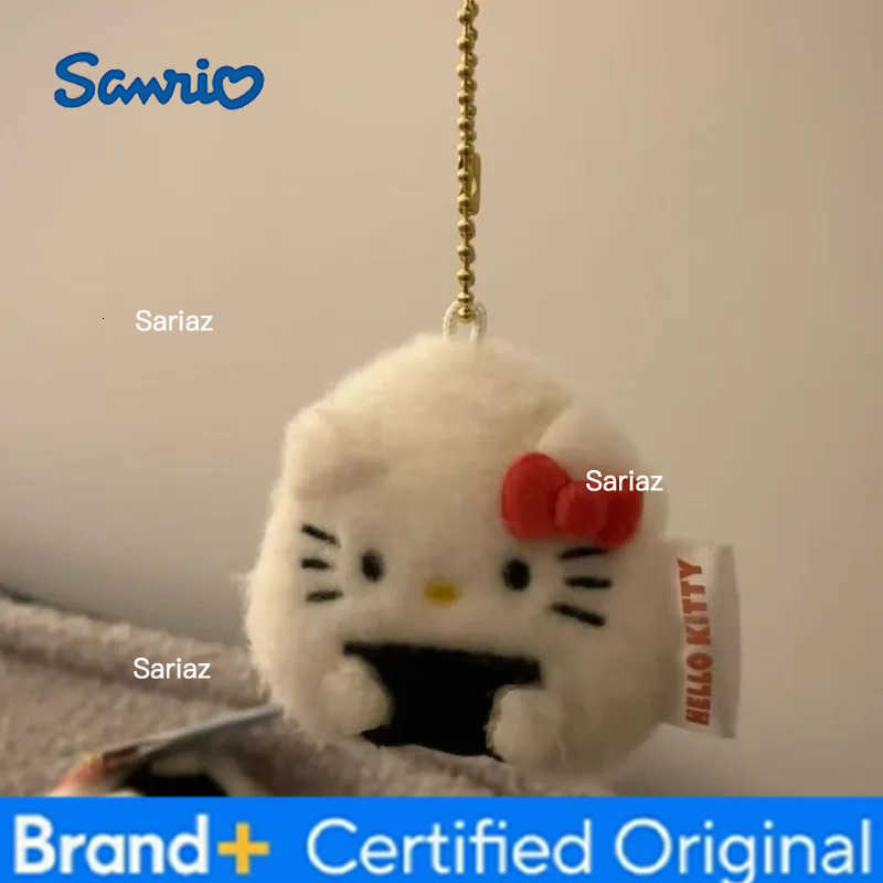Sanrio New Hello Kitty cute creative kawaii figure keychain personality cartoon anime peripheral backpack pendant holiday gift H251225