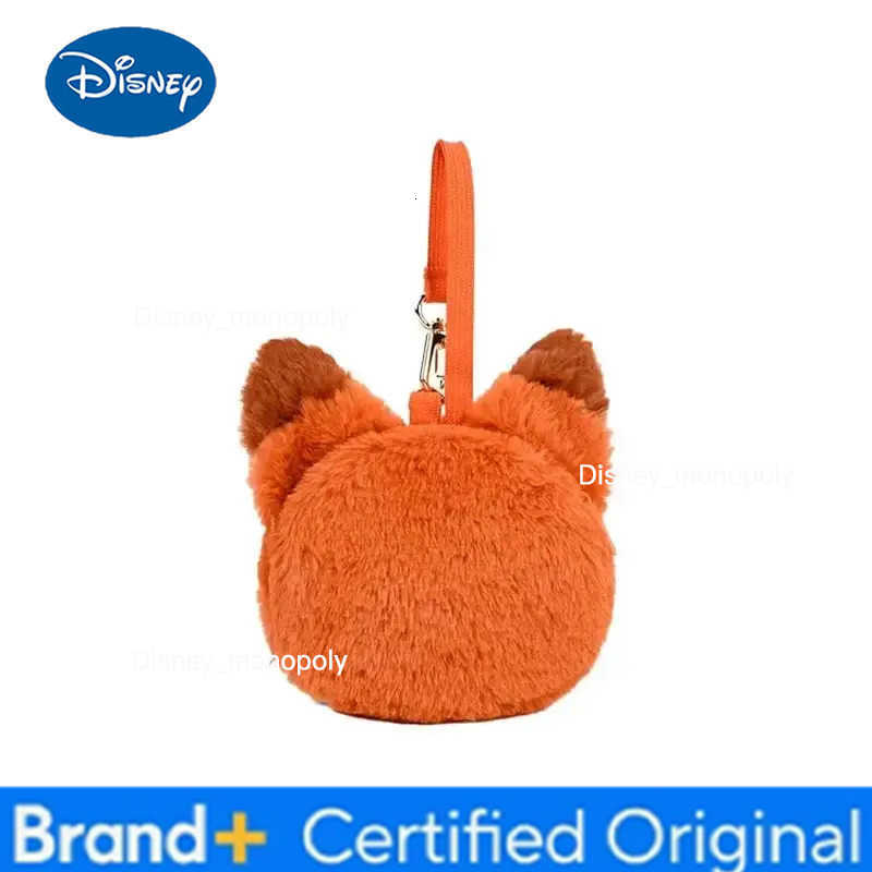 Disney Zootopia Judy Niki Plush Coin Purse Cute Cartoon Doll Pendant Keychain Stuffed Animals Plush Purses Toys Hobbies H251225