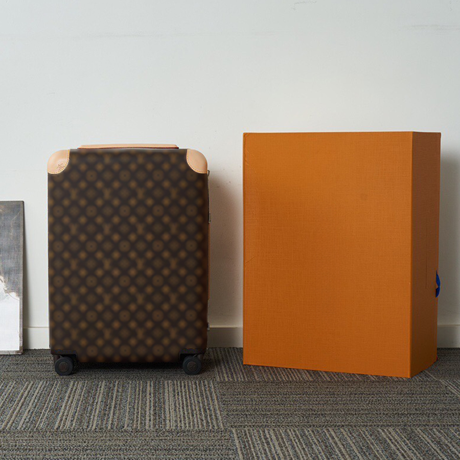 Designer Suitcase Luxury Luggage Genuine Leather Suitcase with wheels Classic Boxes Trolley Case Carry On Travel Bag Password Suitcases Boarding Case Cabin