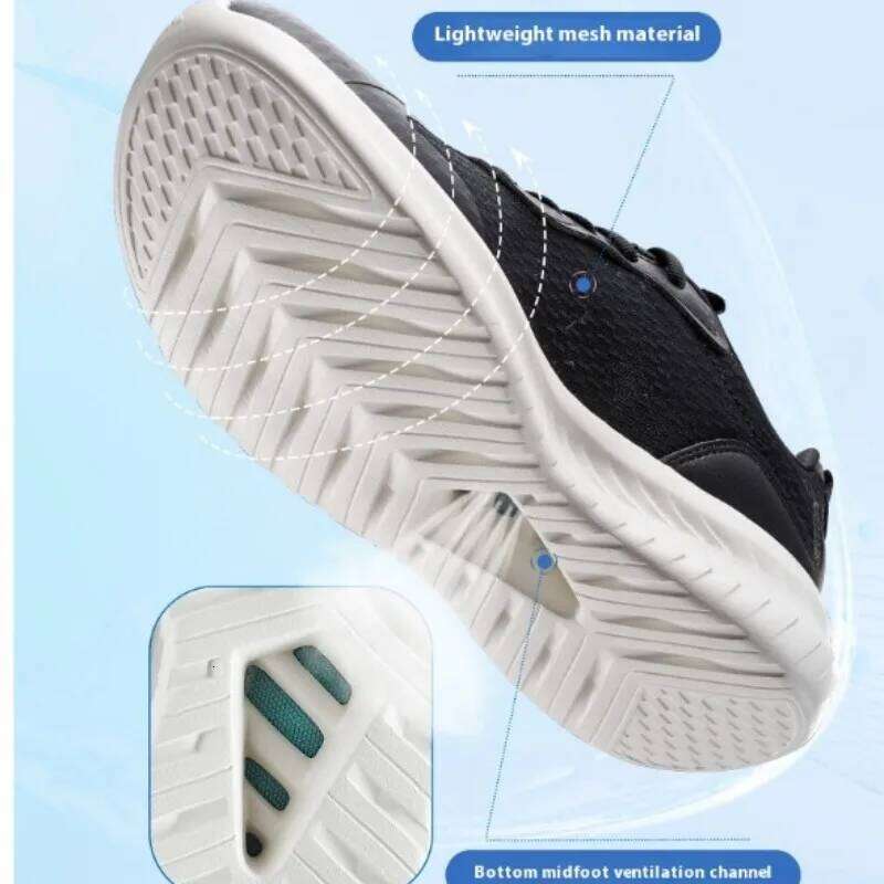 Xtep Running Men Breathable Mesh Shock Absorption Men's Sports Shoes Non-Slip Lightweight Male Sneakers 880119115131 X251225