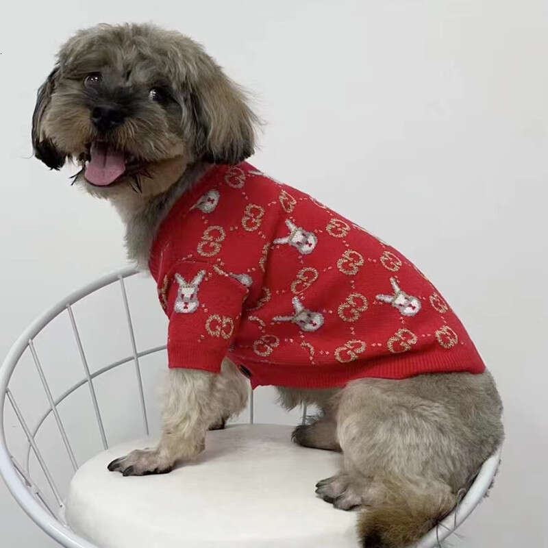 Dog Cat Trendy Clothes Teddy Bichon Schnauzer Yorkshire Terrier Small Medium Dogs Autumn Winter Warm Cardigan Sweater