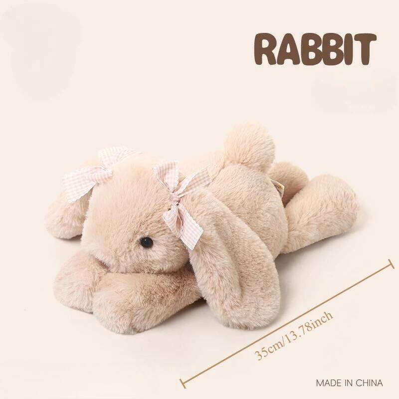 Soft Elephant Stuffed Animal Plush Doll Cute Pillow Hugging Sleep Birthday Gift Bed Sofa Nap Cuddle Plushie Toy Room Decor X251225