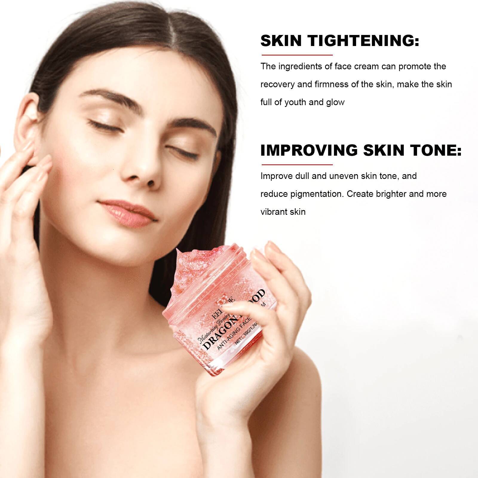 Bestseller Dragon's Blood Skincare Set Anti-Aging Serum & Creams Reduce Wrinkles Firming Smoothing Hydrating Brightening Face SkinCare ddmySat