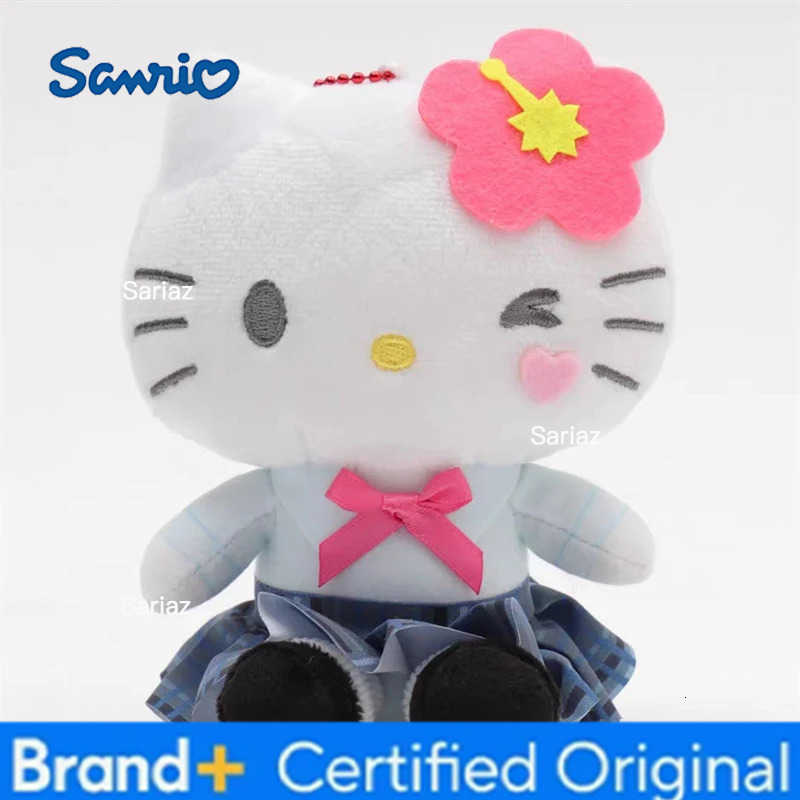Sanrio Anime Peripherals Japanese High School Uniform Hellokitty Kuromi Jk Series Backpack Pendant Cute Keychain Girl Gifts H251225