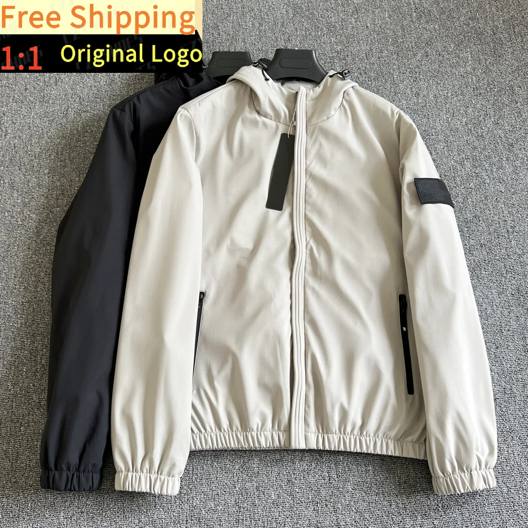 luxury Jacket Men'S Spring Autumn Windrunner Jacket Thin Zipper Designer Jacket Men Sports Windbreaker Outdoor Casual Coat Brand Women Hiking Hooded Coat yeclo02