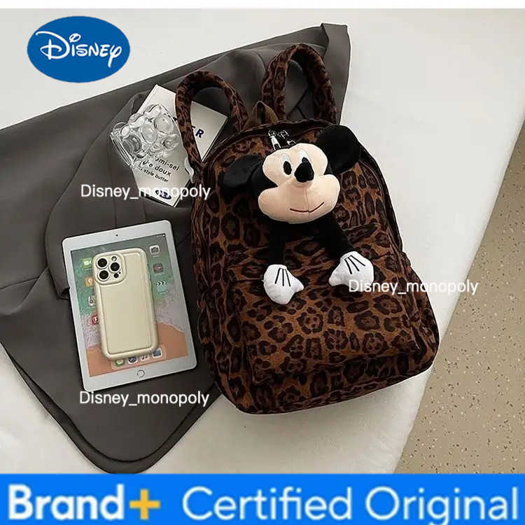 Disney cartoon Mickey Mouse Minnie New Kids Backpack Mini Schoolbag Girls and Boys Cute Shoulder Bag H251225