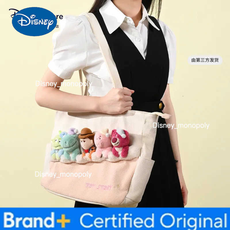 Disney Official Zootopia Single-shoulder Toy Story Edition Crossbody Bag And Commuter Plush Bag Girls Birthday GraduateGift H251225