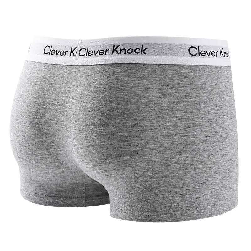 1Pcs Boxer Shorts Men's Underwear Sexy Panties Cotton Solid Man Underpants Male Boxers Homme U Convex Lingerie Free Shipping X251225