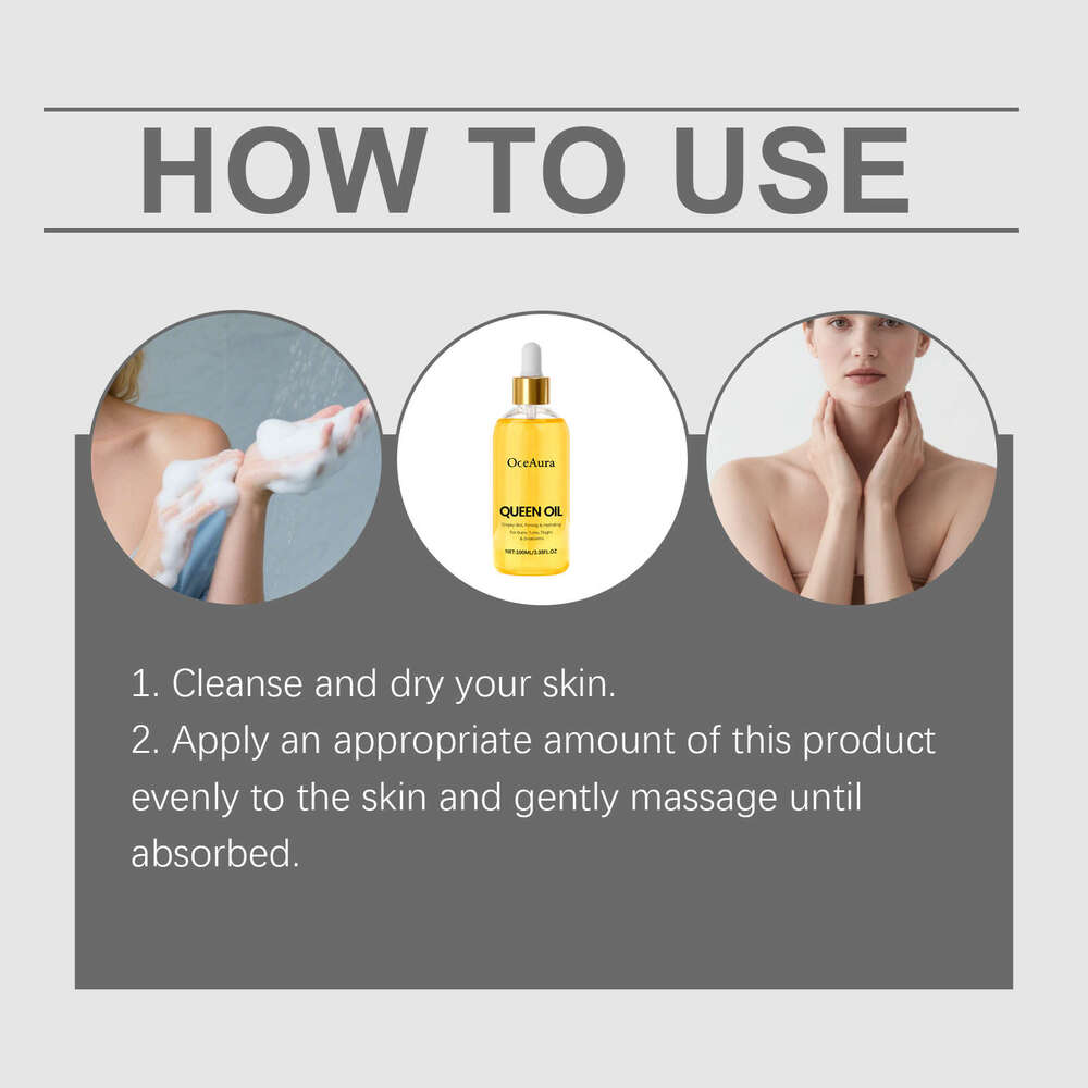 OceAura Oil Daily Deep Moisturizing Soft Hydrating Care Suitable for Whole Body Skin