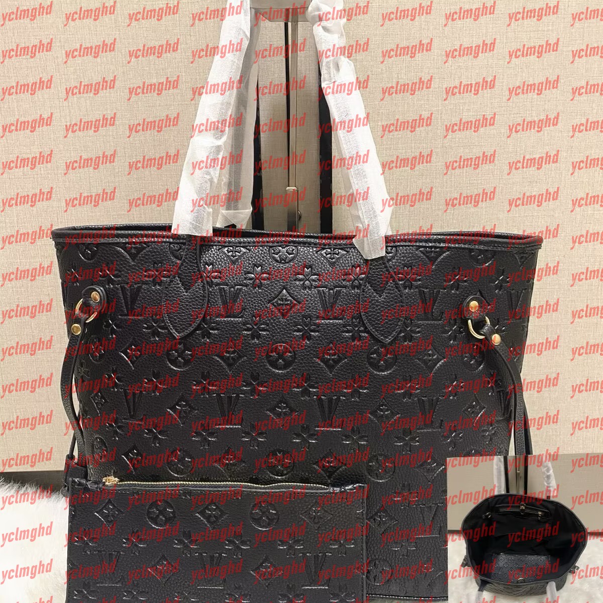 MM size 40156/M40995 Luxury Designer Bag Women Crossbody Embossed Flower Handbag Shoulder Bags Composite Lady Clutch Tote Bag Female Coin Purse