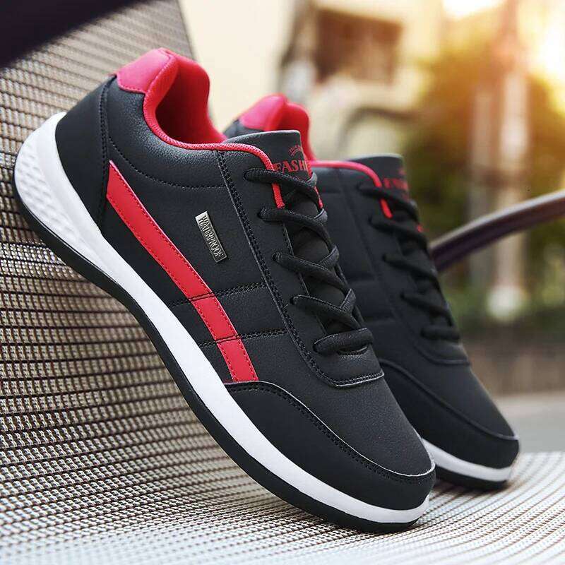 Waterproof Men's Sneakers All Season Plus Size 38-47 Casual Shoes For Men Lace Up Lightweight and Soft X251225