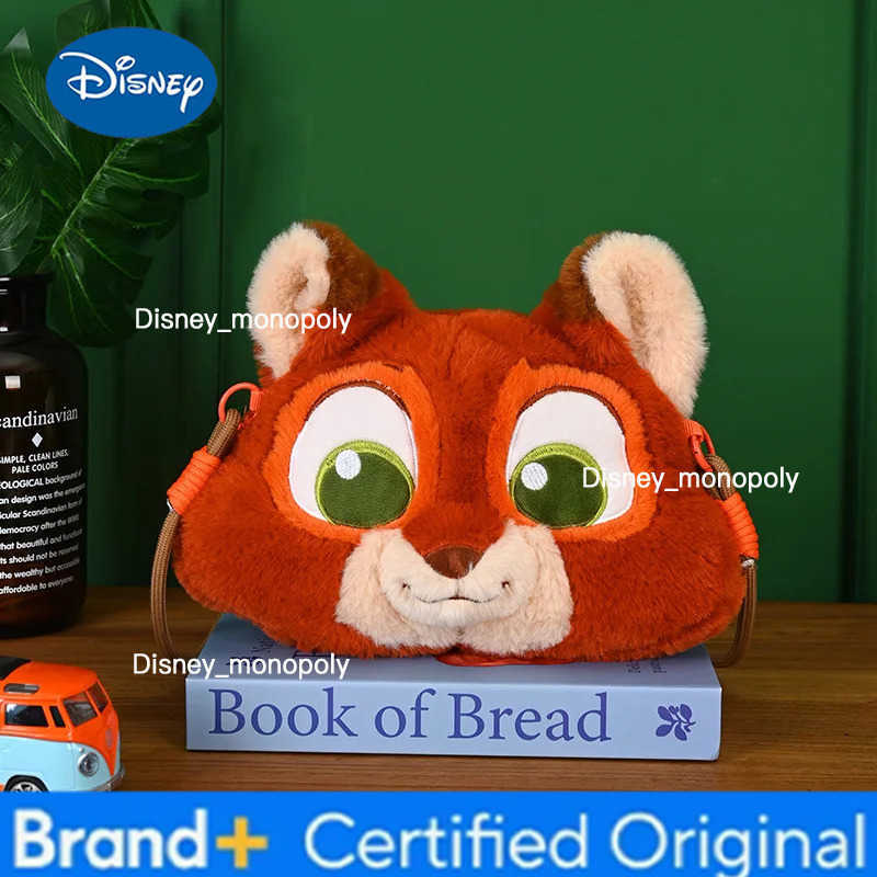 Disney Zootopia Cartoon Characters Figures Nick Wilde Judy Plush Crossbody Fashion design Bag design Adults Kids Lovely Christmas Gifts H251225
