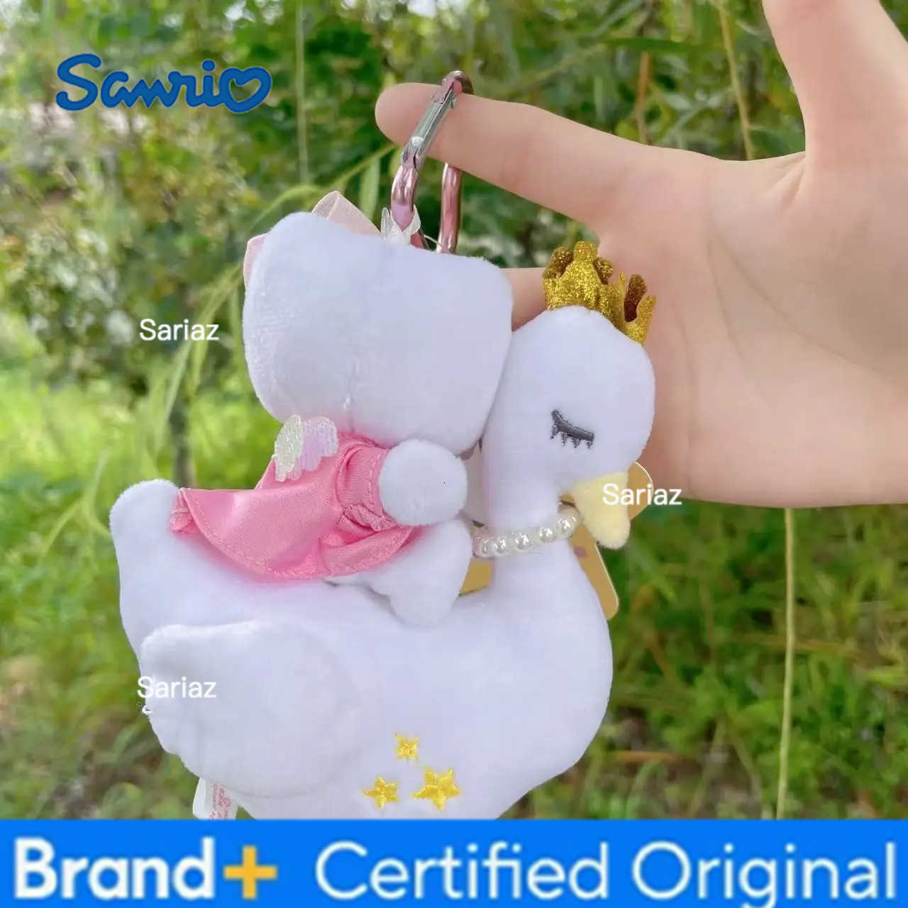 Sanrio Unicorn Swan Styles Hellokitty Stuffed Dolls Plush Key Chains Backpack Hangings Valentine Graduation Birthday Gifts For Kids H251225
