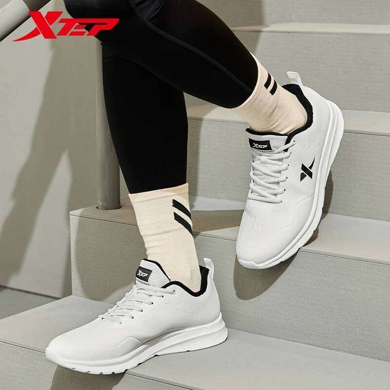 Xtep 9839 Two Version Cotton For Men 2024 Winter Soft Sports Shoes Comfortable Stability Sneakers 876419370045 X251225