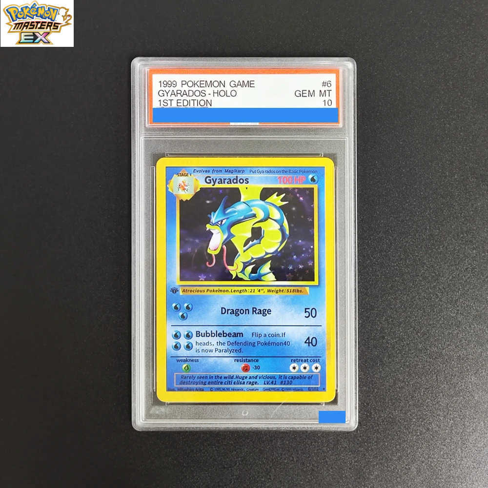DIY POKEMON Card 1999 GAME 1ST EDITION CHARIZARD MEWTWO GYARADOS BLASTOISE HOLO Grade 10 Collection Card L251225F6J1