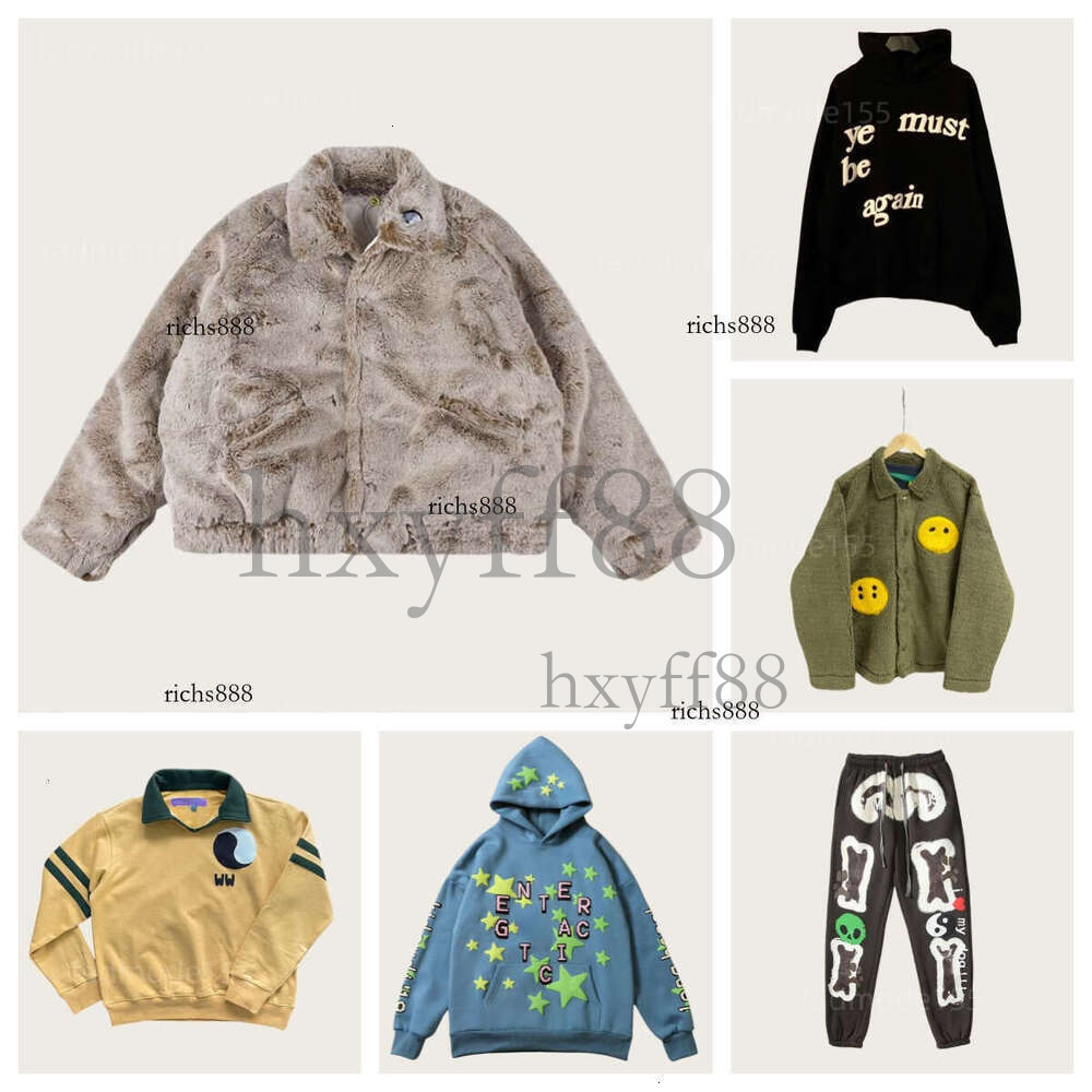 Cardigan CPFM hoodie Men Women CACTUS PLANT FLEA MARKET jacket Designer Loose Cozy Couple's Lambswool Embroidery Letter Print hoodie 02 c2 a6 89